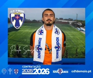 Contratação do Guarda Redes Paulo Afonso época 2025-2026