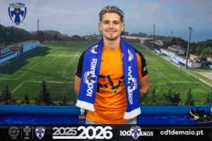 Tiago Martins no CD 1º de Maio na Época 2025/2026