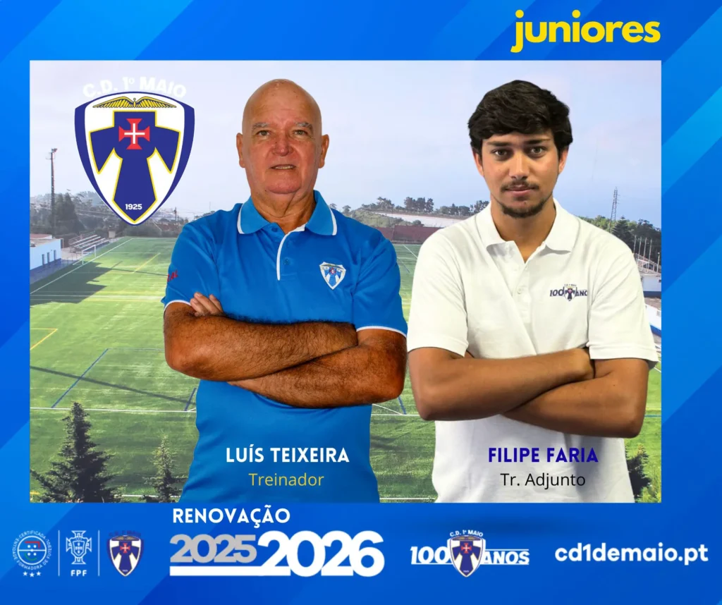 Formação Juniores Luis Teixeira e Filipe Faria