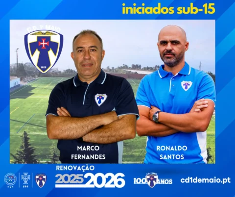 Marco Fernandes e Ronaldo Santos Iniciados SUB-15