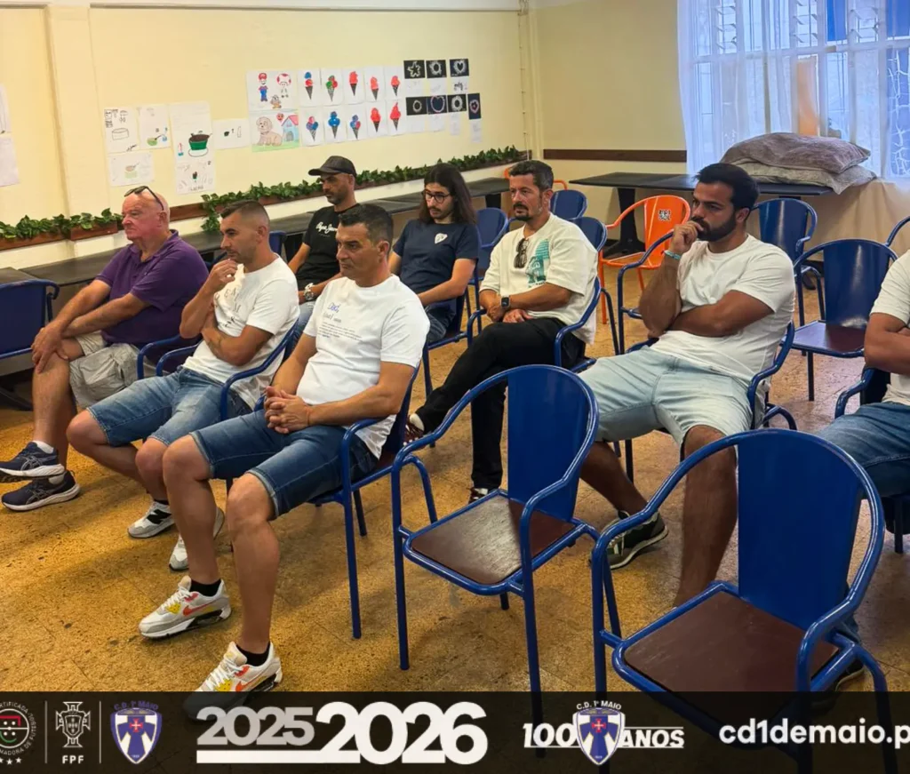Treinadores de Futebol de Formação do CD 1º de Maio