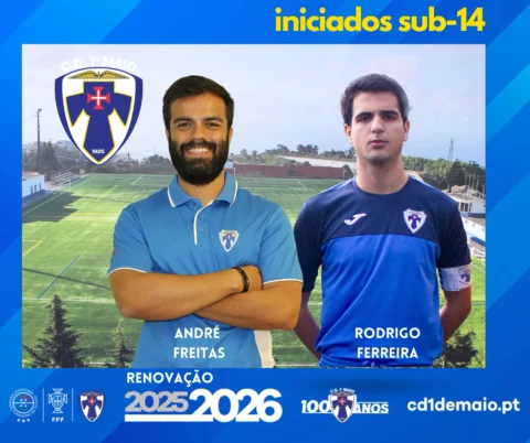 André Freitas e Rodrigo Ferreira nos SUB-14 2025/2026