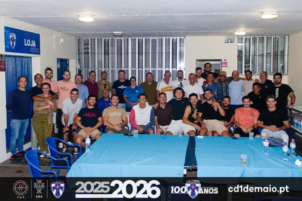 Futebol Seniores CD 1º de maio convivio e peladinha