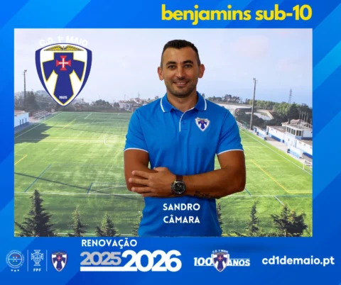 Futebol de Formação benjamins sub-10 Sando Câmara