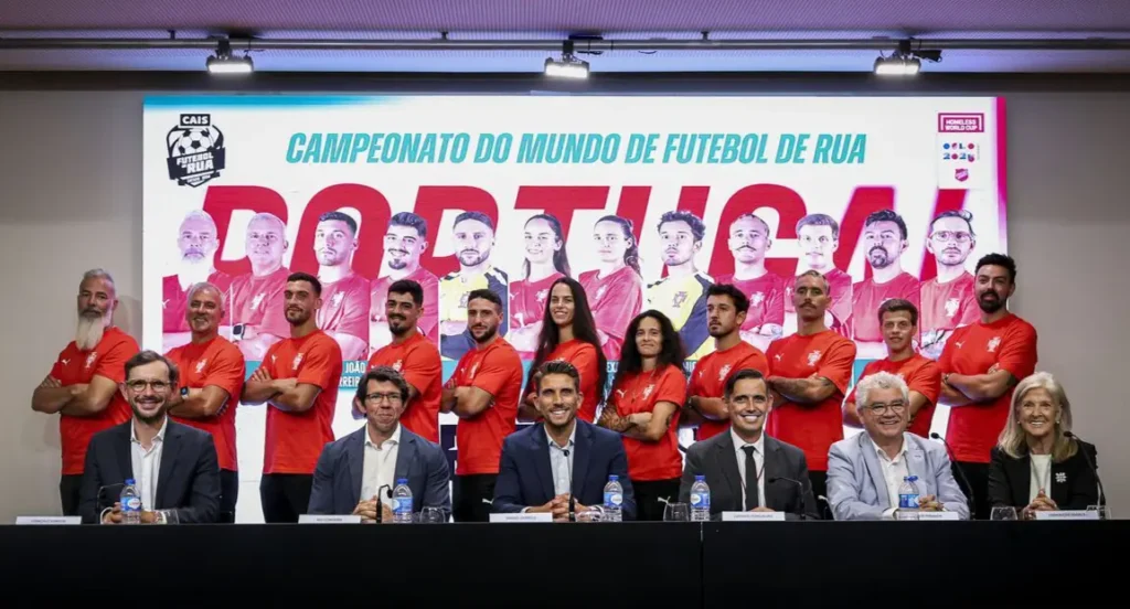 Tiago Santos do Mundial de Futebol de Rua 2025 em Olso