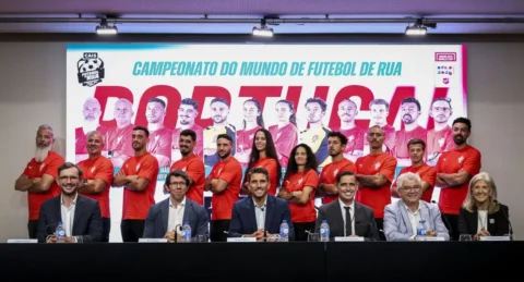 Tiago Santos do Mundial de Futebol de Rua 2025 em Olso
