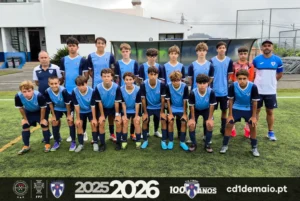 Futebol de formação iniciados dub-15 vitoria frente ao AD Pontassolense