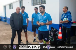 Equipa Técnica dos Seniores "A" do CD 1º de Maio 2025/2026