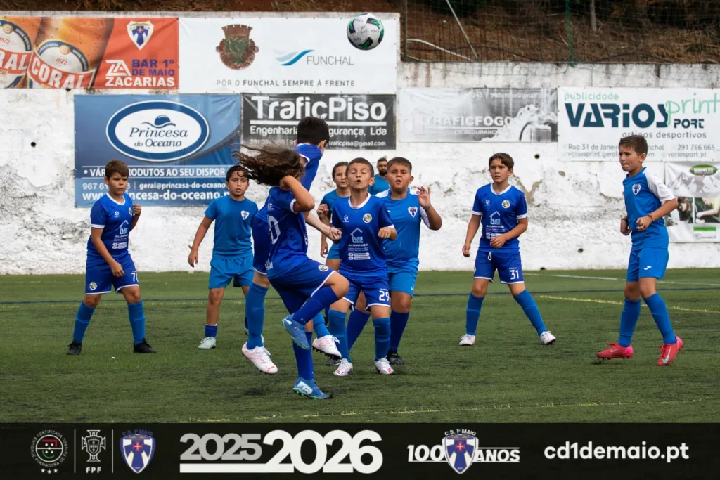 Jogos de Futebol de Formação do CD 1º de Maio