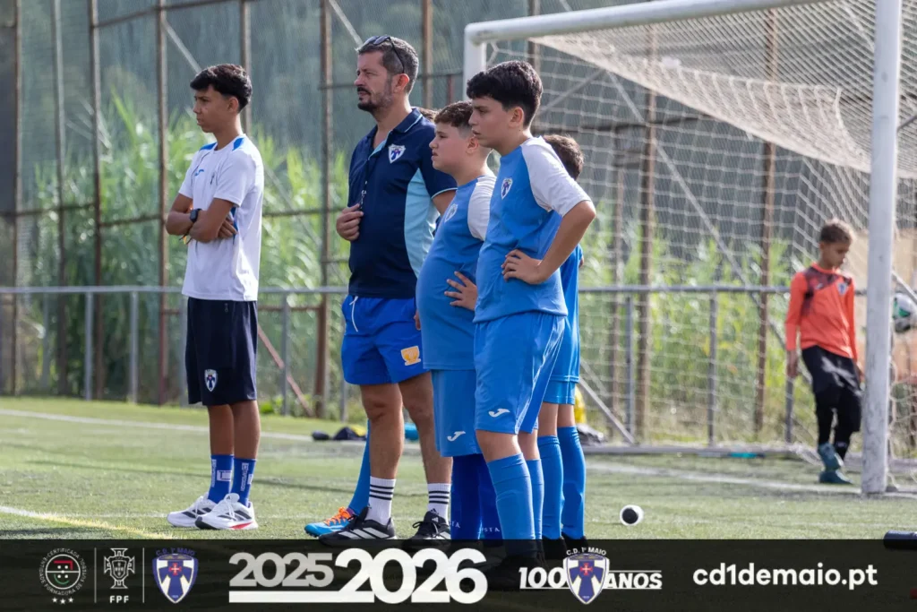 Nuno Barros e João Andrade "Jota" equipa técnica dos Infantis SUB-12