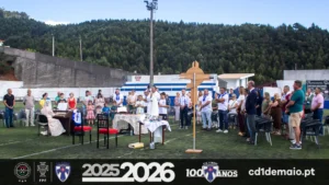 Missa Campal do CD 1º de Maio no nosso campo