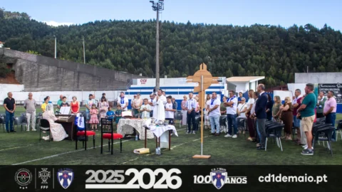 Missa Campal do CD 1º de Maio no nosso campo