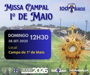 Missa Campal no Campo do CD 1º de Maio