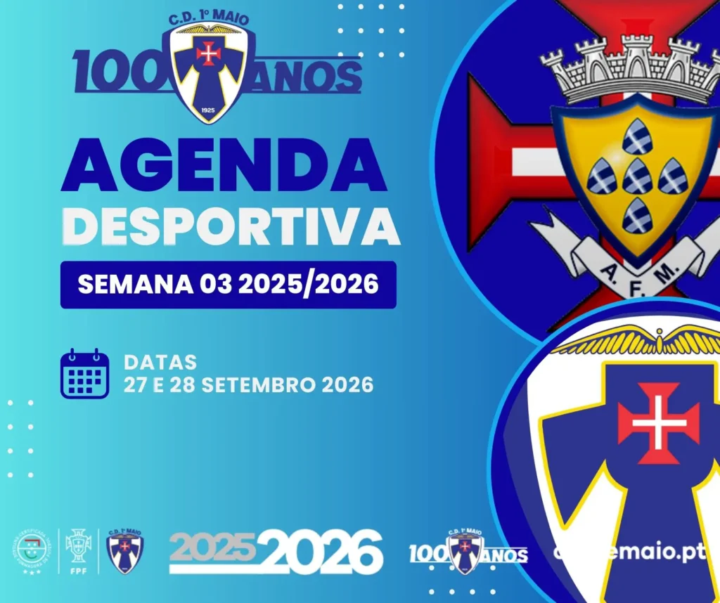 Agenda Desportiva 03 - CD 1º de Maio