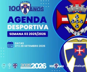 Agenda Desportiva 03 - CD 1º de Maio