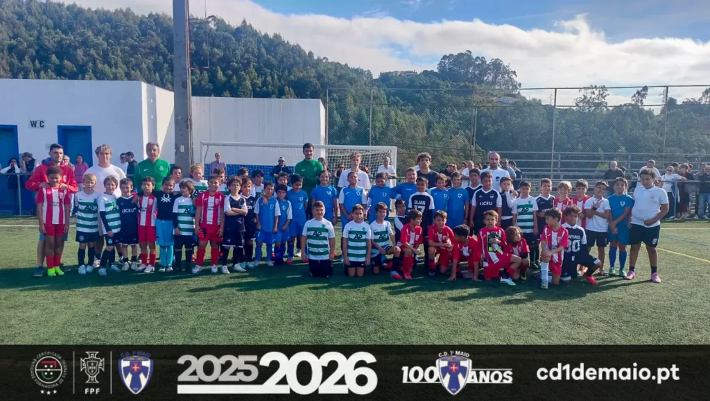Futebol de Formação do CD 1º de Maio - Benjamins Época 2025/2026