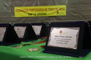 Ténis de Mesa CD 1º de MAio Top 12 Nacional de Jovens