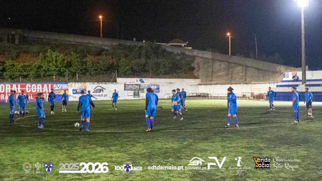 Agenda Desportiva Semana 8 – Jogos Oficiais do CD 1º de Maio 30 de Outubro, 01 e 02 de Novembro de 2025