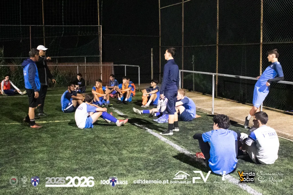 Agenda Desportiva Semana 8 – Jogos Oficiais do CD 1º de Maio 30 de Outubro, 01 e 02 de Novembro de 2025