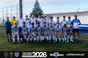 Equipa de Iniciados do CD 1º de Maio SUB-15, época 2025/2026