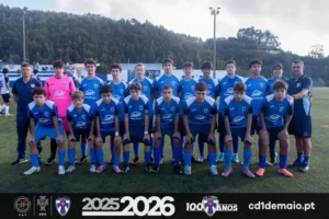 Equipa de Juvenis SUB-16 do CD 1º de Maio, época 2025/2026