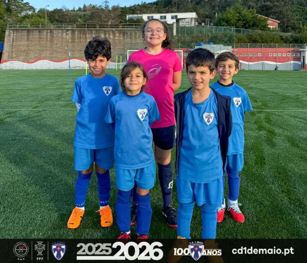 O Sorriso é o Primeiro Golo no Desporto de Formação