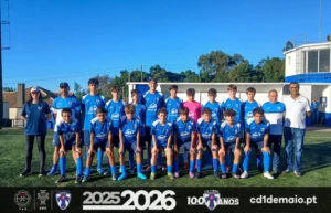 Futebol de Formação escola de Futebol no Funchal, Madeira no Clube Desportivo Primeiro de Maio juvenis sub-17