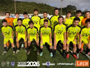 Seniores B Futebol 1º de maio frente a ad machico b