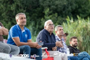 Duarte Luciano ao lado do seu Pai