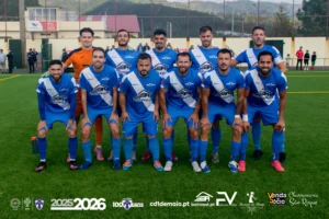 Seniores do CD 1º de Maio em Deslocação ao reduto do Estrela da Calheta