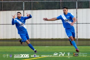 Golo do Tiago Santos frente ao Estrela da Calheta FC