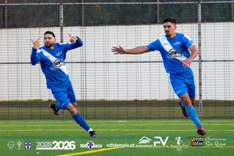 Golo do Tiago Santos frente ao Estrela da Calheta FC