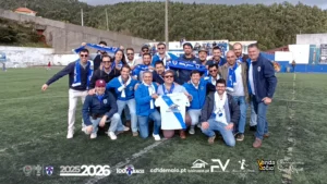 Grupo de amigos na despedida de Solteiro no Apoio do nosso CD 1º de Maio