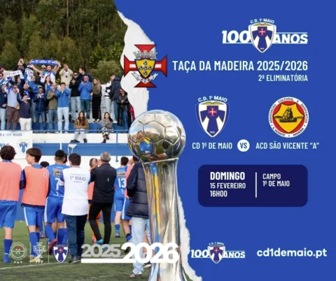 2ª Eliminatória da Taça da Madeira 2025-2026 cd 1 de amio vs São Vicente