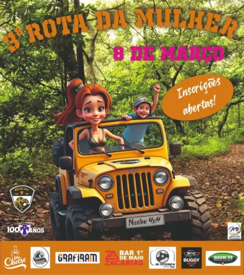 3º ROTA DIA DA MULHER Nucleo 4x4 1º de maio