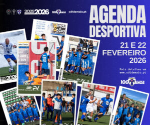 Agenda Desportiva para o cd 1º de maio 2025 21 22 fevereiro 2026