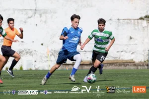 Juvenis SUB-16 Domínio absoluto do CD 1º de Maio