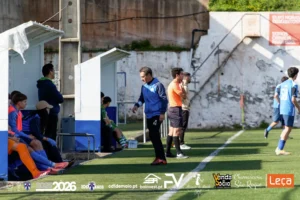 Equipa Técnica dos Juvenis SUB-17 Nelson Gil Coelho Silva e Ricardo Gomes