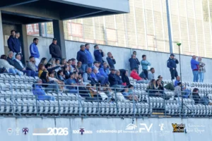 Família 1º de Maio no apoio à equipa