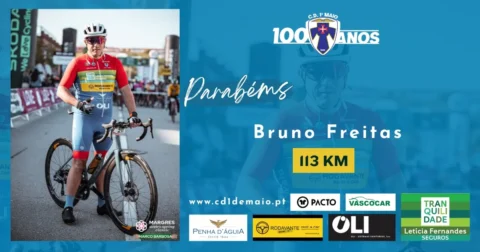 Clube 1º de Maio Ciclismo - Leticia Fernandes - Seguros - Bruno Freitas