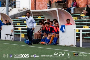 João Diogo dando instruções aos nosso atleyas