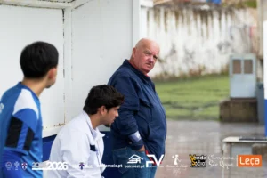 Treinadores Luís Teixeira e Filipe Fernandes 