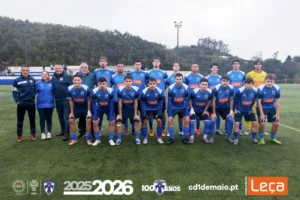 Equipa dos Seniores B do CD 1º de Maio 2025/2026