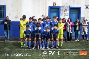 Equipa dos Infantis SUB-13 A do CD 1º de Maio 2025/2026