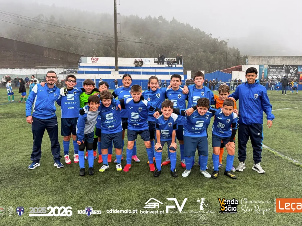 Equipa de Infantis SUB-12 do CD 1º de Maio 2025/2026