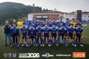 Seniores B do CD 1º de Maio deslocaram-se ao Cs Juventude de Gaula