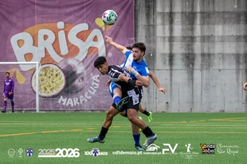 Antónïo Azevedo um dos centrais do CD 1º de Maio nesta época 2025/2026