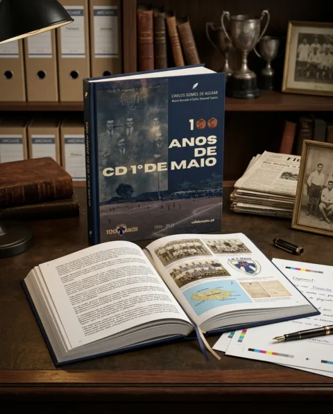 Livro dos 100 anos do CD 1º de Maio