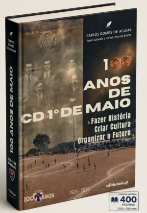 Imagem ilustrativa Livro dos 100 anos do CD 1º de Maio.