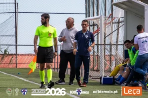 Paulo Tito e Ricardo Gomes treinadores da equipa B do CD 1º de Maio Paulo Tito e Ricardo Gomes treinadores da equipa B do CD 1º de Maio